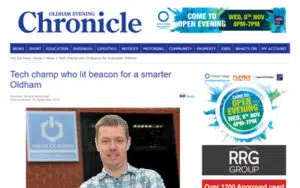 Tech champ who lit beacon for a smarter Oldham