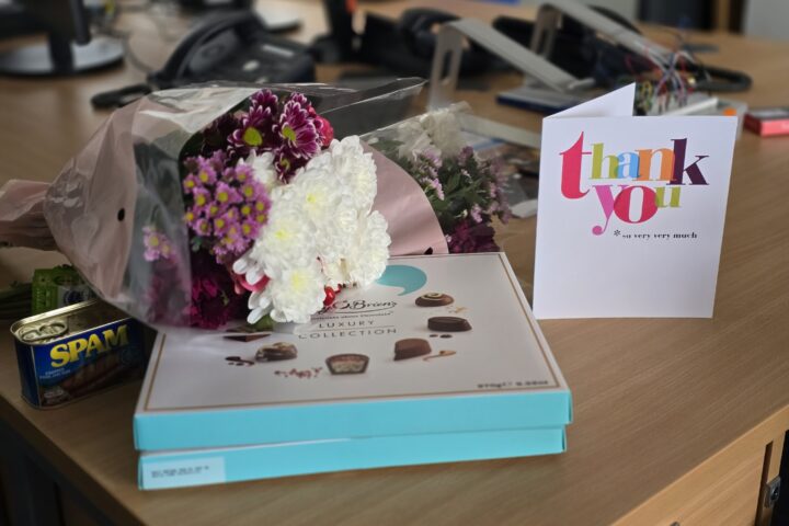 Thanks from Oldham College